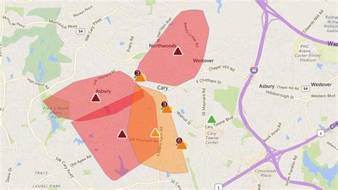 Nov 18, 2023 · Cary police said they received a report of a transformer that blew around 5 a.m. It happened near the Cary Parkway corridor. The Duke Energy outage map shows more than 3,000 customers without power. 